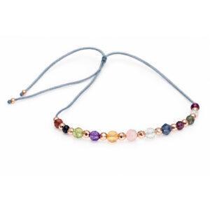 bransoletka 12 stones gold 2